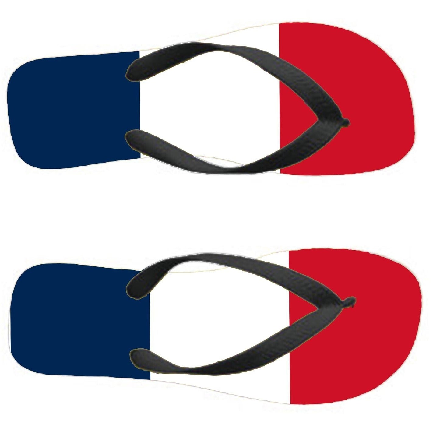 France Flip Flops Thongs Country Flag Nationality Supporter Flags Sandals
