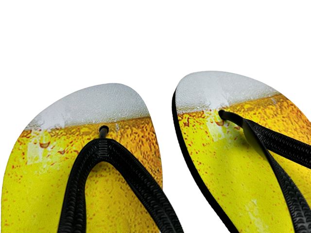 Beer Thongs Flip Flops Funny Summer Shoes Footwear Large Bitter Thong Sandals