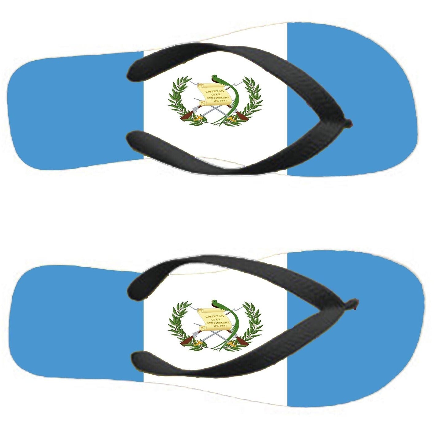 Guatemala Flip Flops Thongs Country Flag Nationality Supporter Flags Sandals