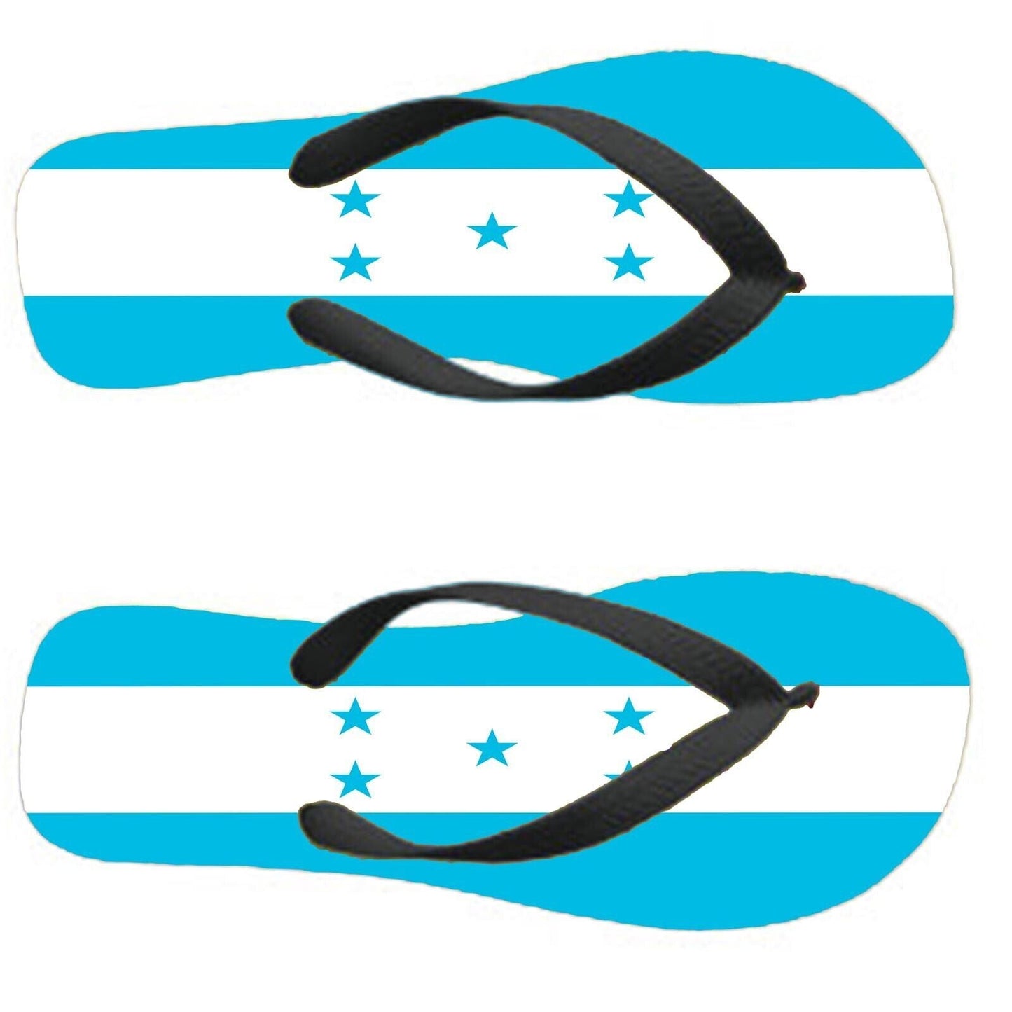 Honduras Flip Flops Thongs Country Flag Nationality Supporter Flags Sandals