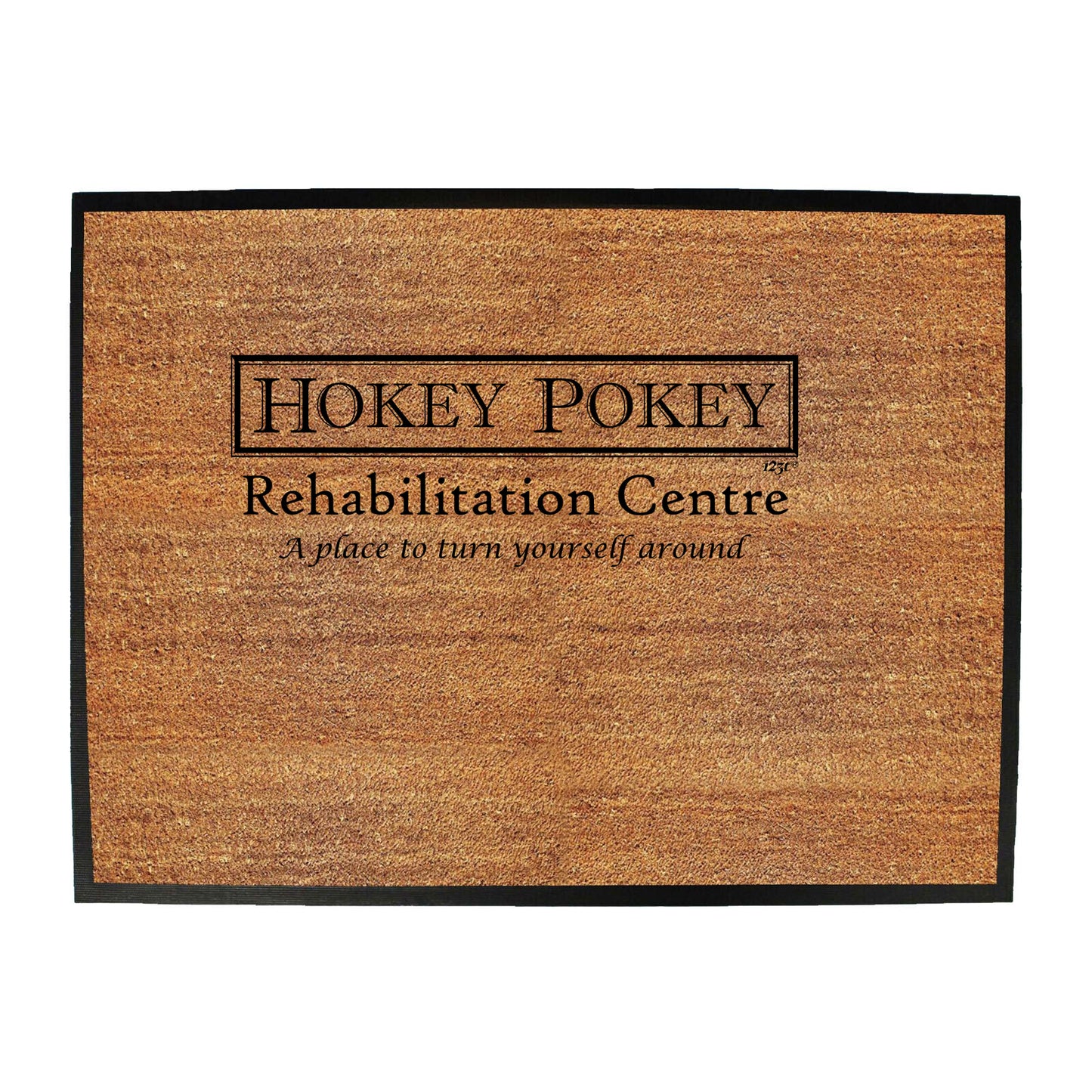 Hokey Pokey Aus Usa Rehibilitation Centre - Funny Novelty Doormat