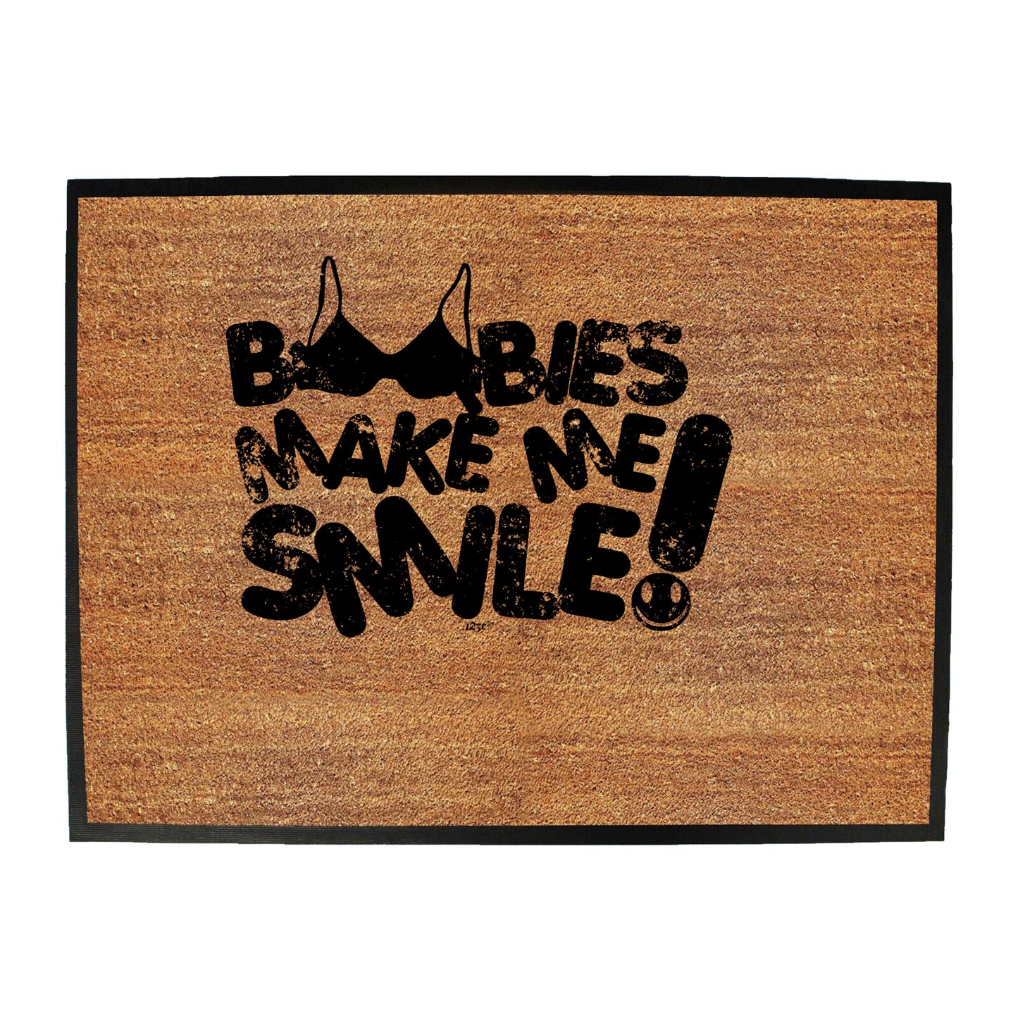 B Bies Make Me Smile - Funny Novelty Doormat