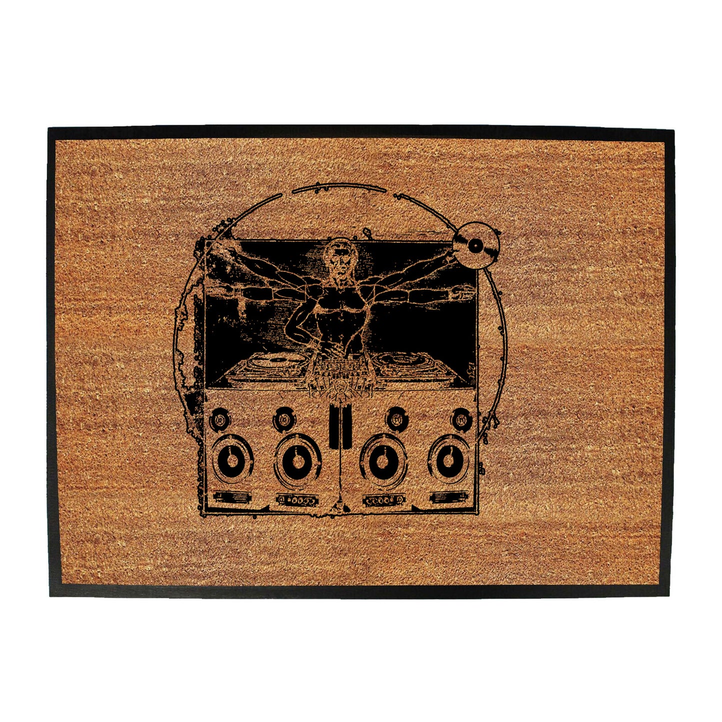 Leonardo Dj Music - Funny Novelty Doormat