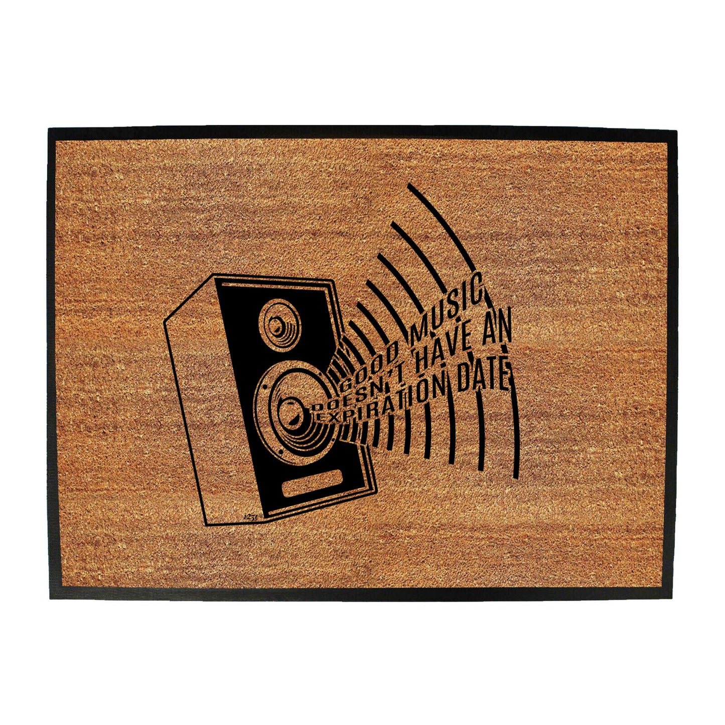 Good Music Expiration Date - Funny Novelty Doormat