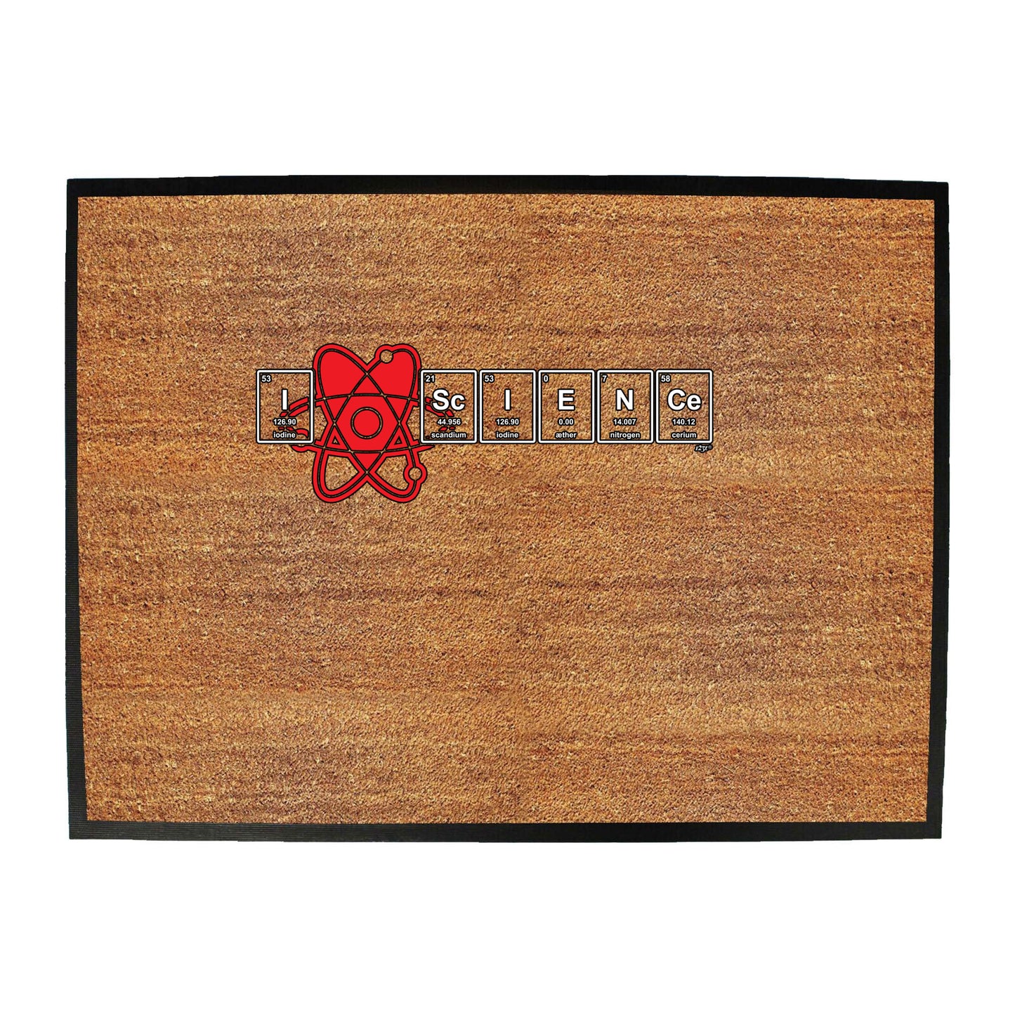 Love Science Periodic - Funny Novelty Doormat