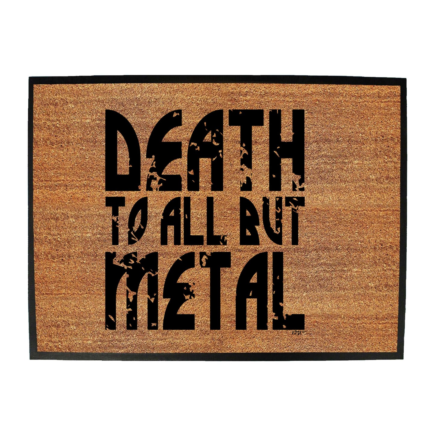Death To All But Metal Music - Funny Novelty Doormat