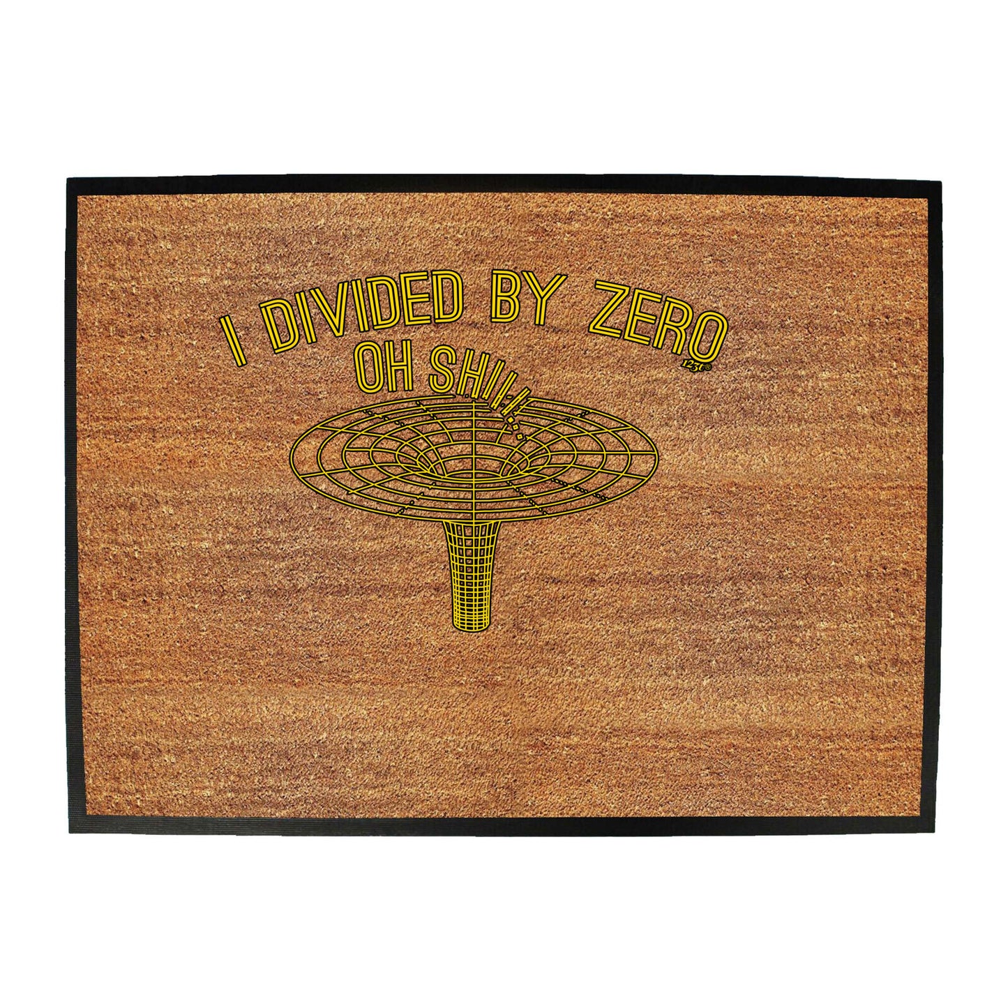 Divided By Zero - Funny Novelty Doormat