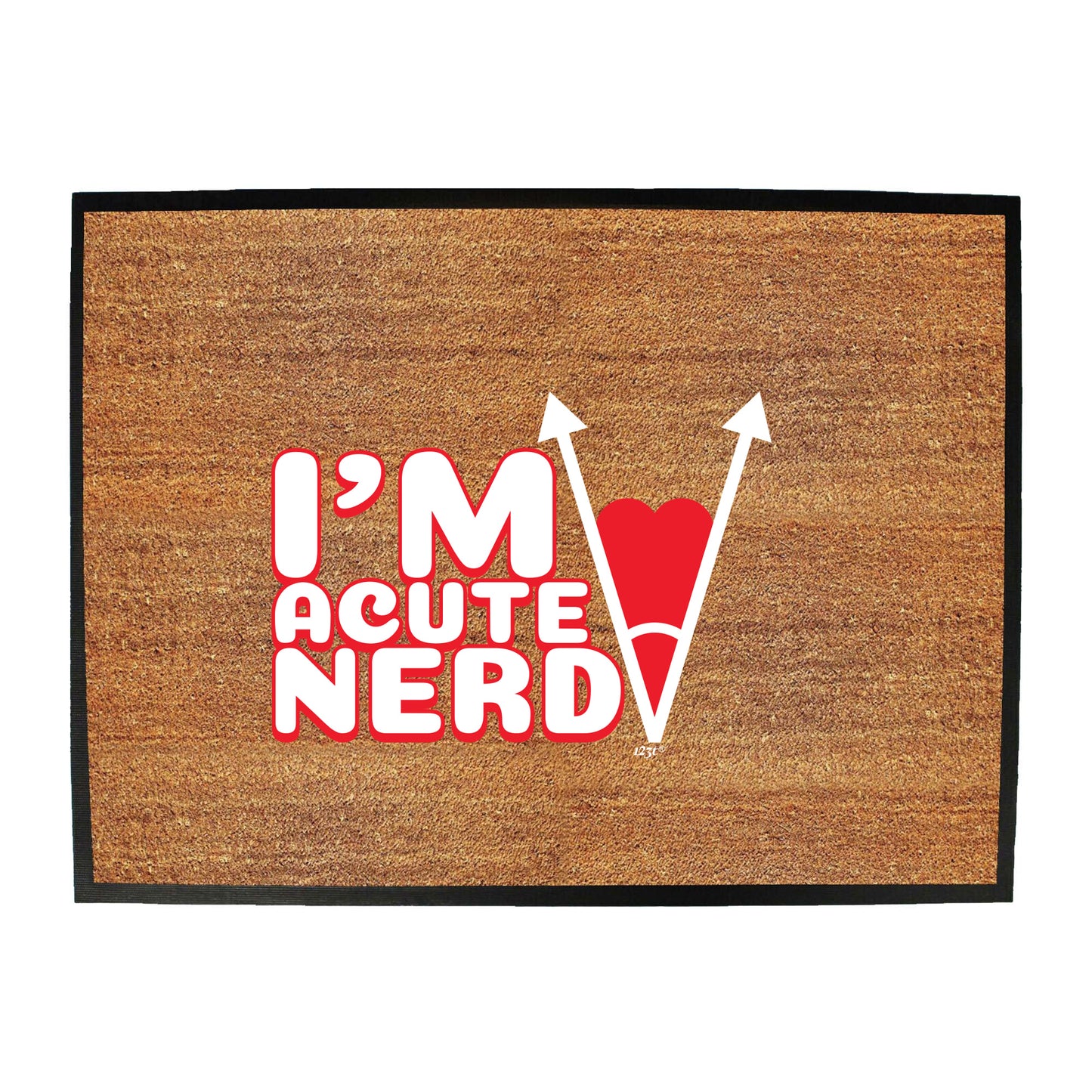 Im Acute Nerd - Funny Novelty Doormat