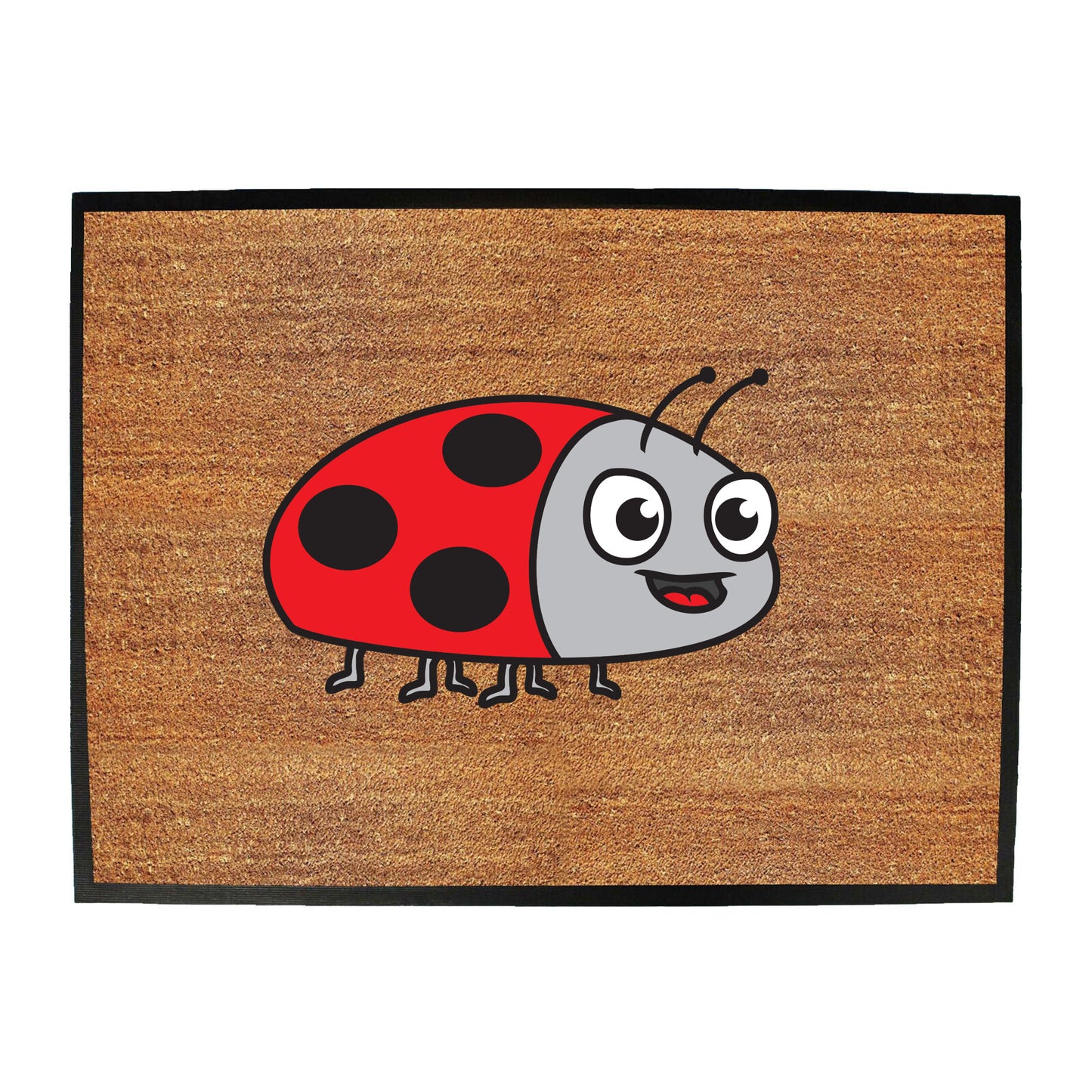 Ladybird Ani Mates - Funny Novelty Doormat