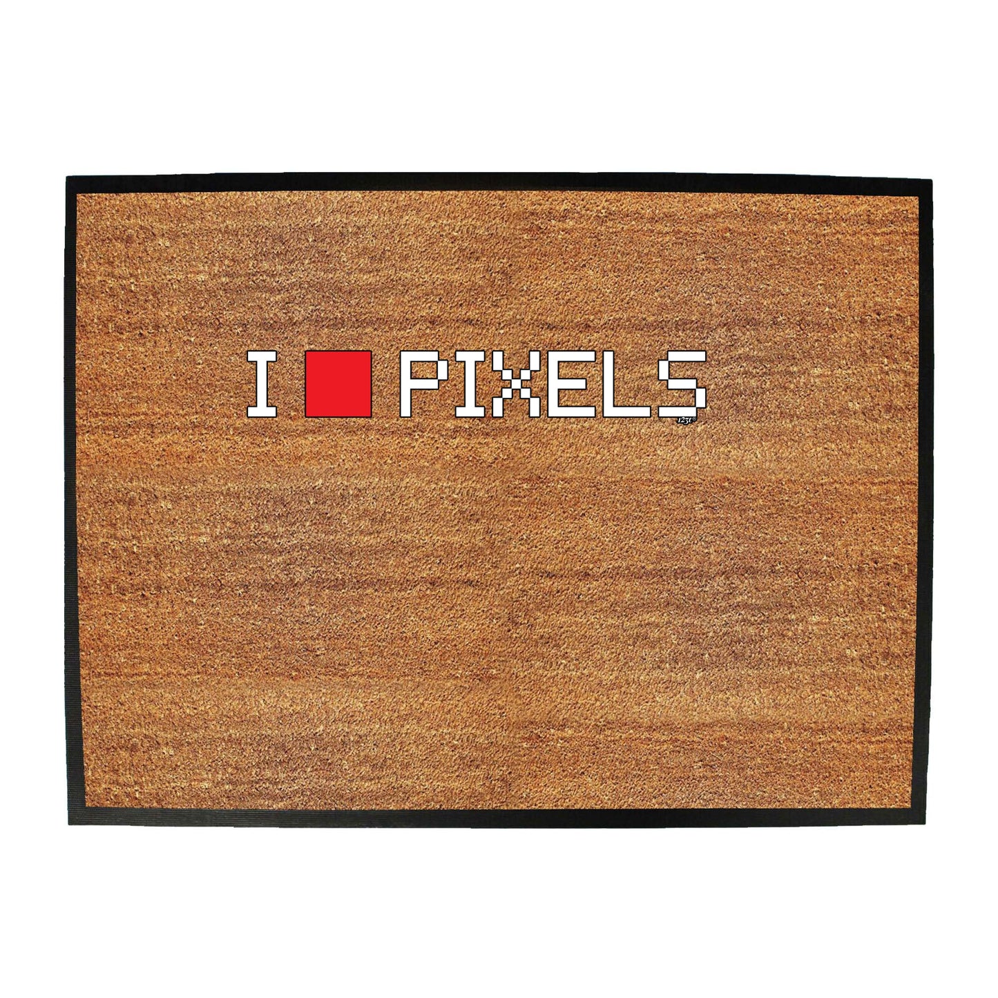 Love Pixels - Funny Novelty Doormat