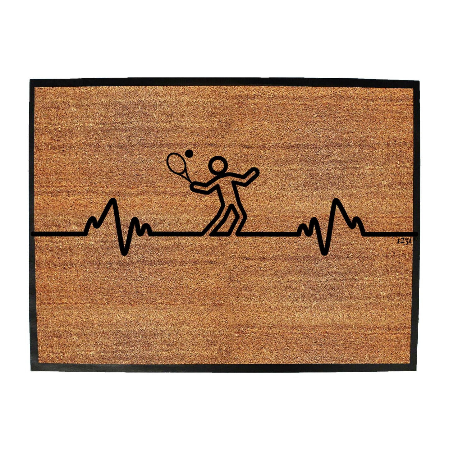 Tennis Pulse - Funny Novelty Doormat