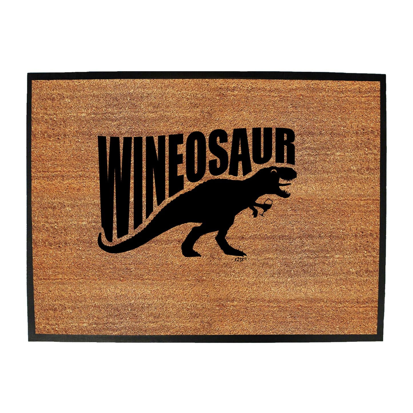 Wineosaur Dinosaur - Funny Novelty Doormat