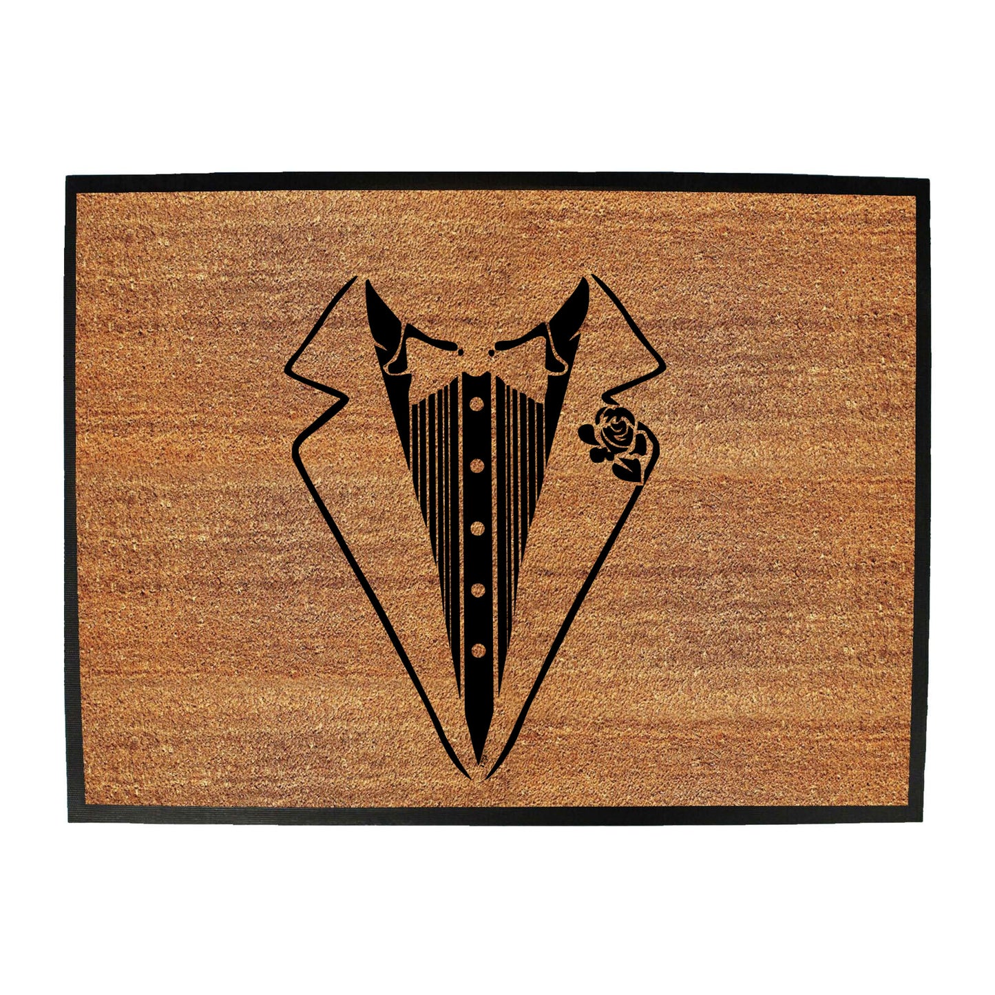 Tuxedo White - Funny Novelty Doormat