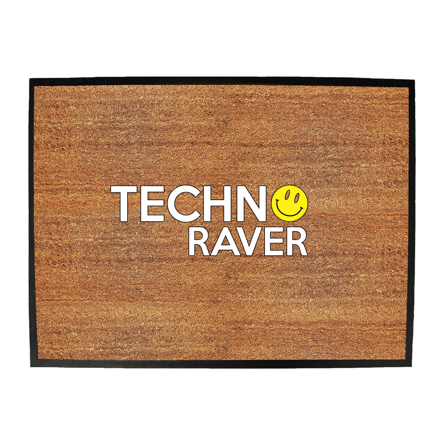 Techno Raver - Funny Novelty Doormat