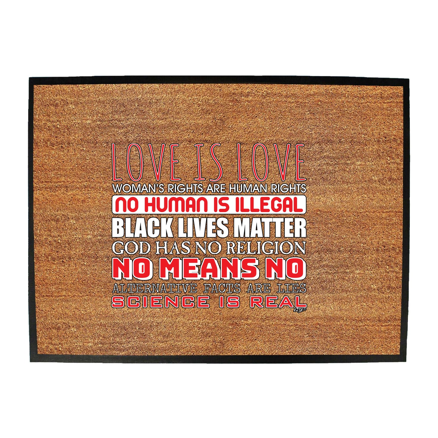 Love Is Love Statements - Funny Novelty Doormat