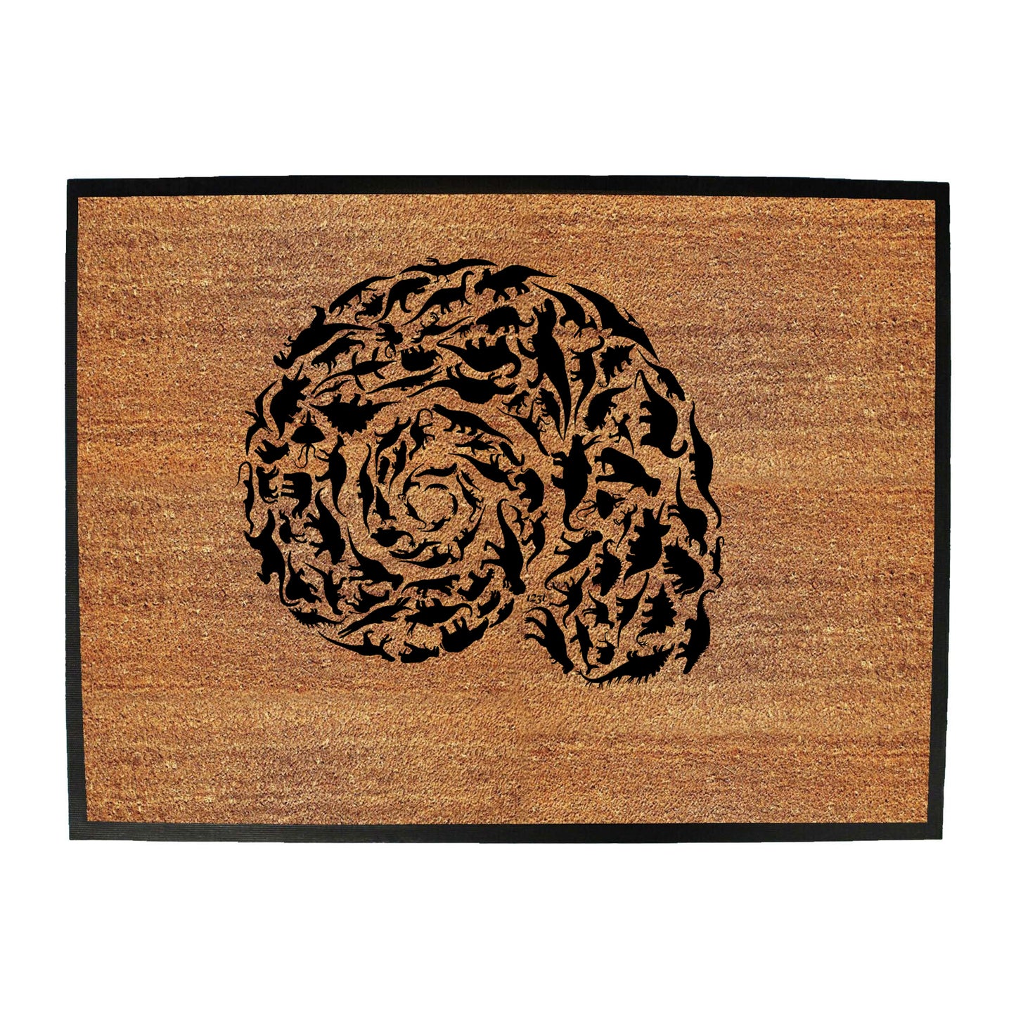 Dinosaur Fossil - Funny Novelty Doormat