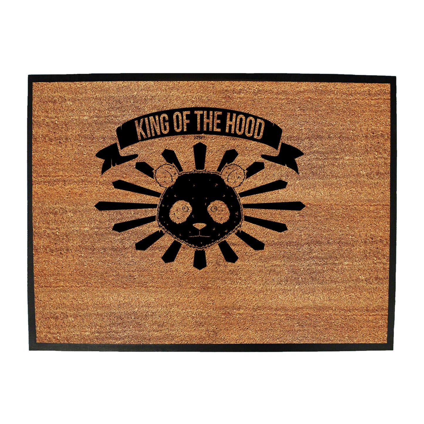 King Of The Hood - Funny Novelty Doormat