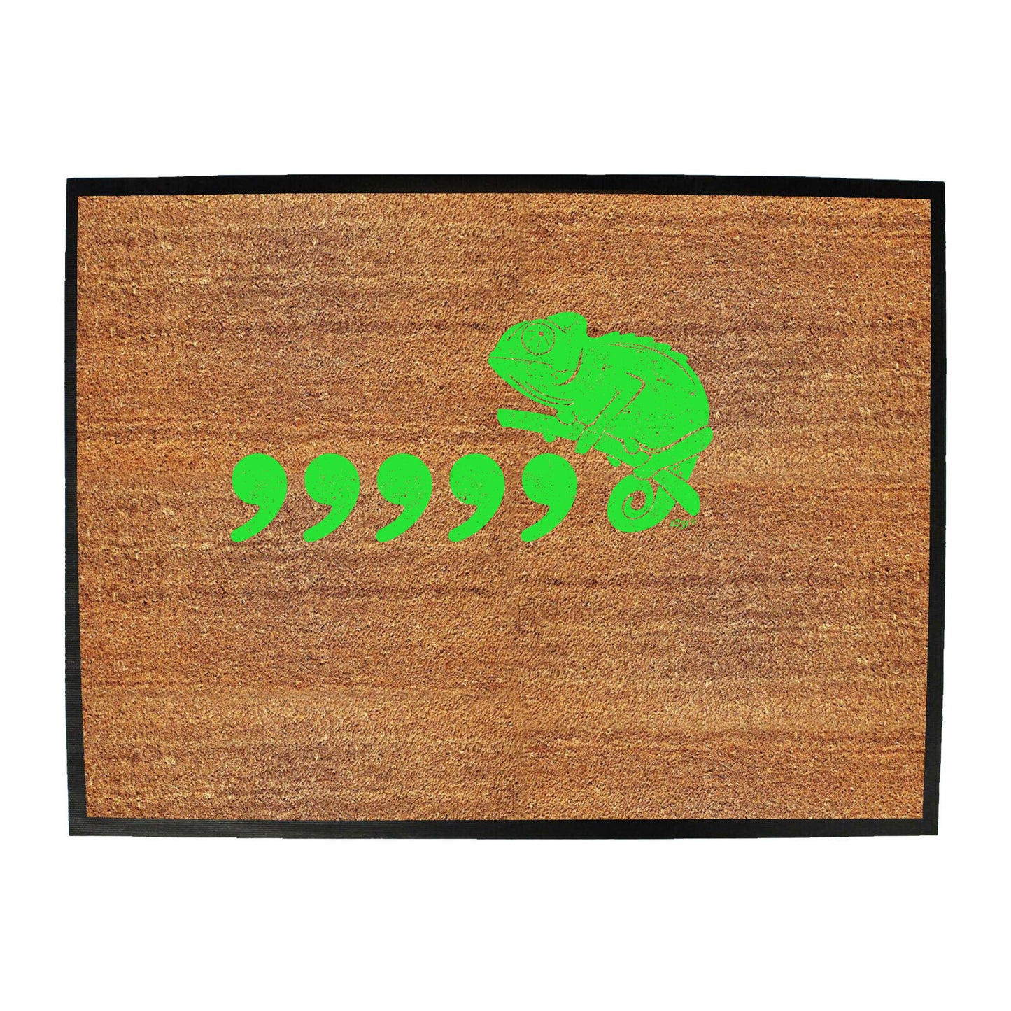 Comma Chameleon 80'S Retro - Funny Novelty Doormat