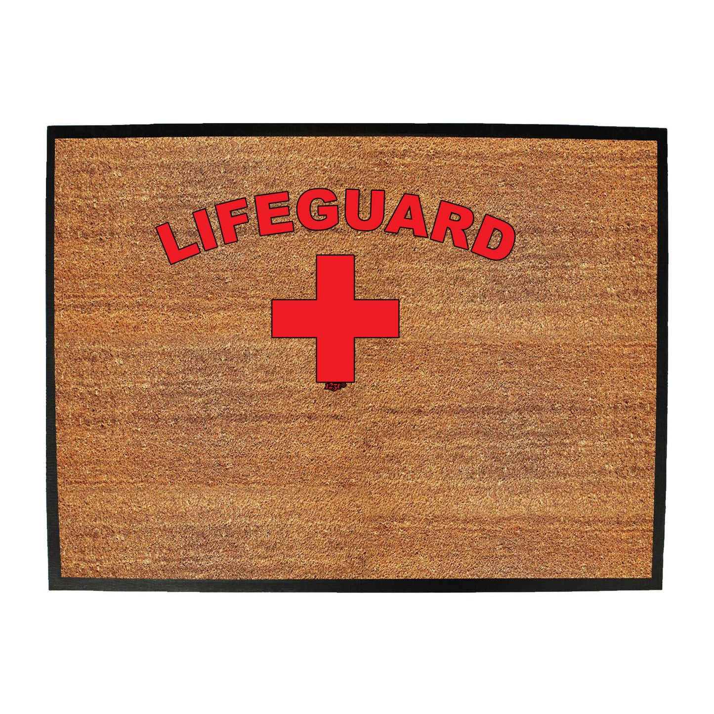 Lifeguard Red - Funny Novelty Doormat