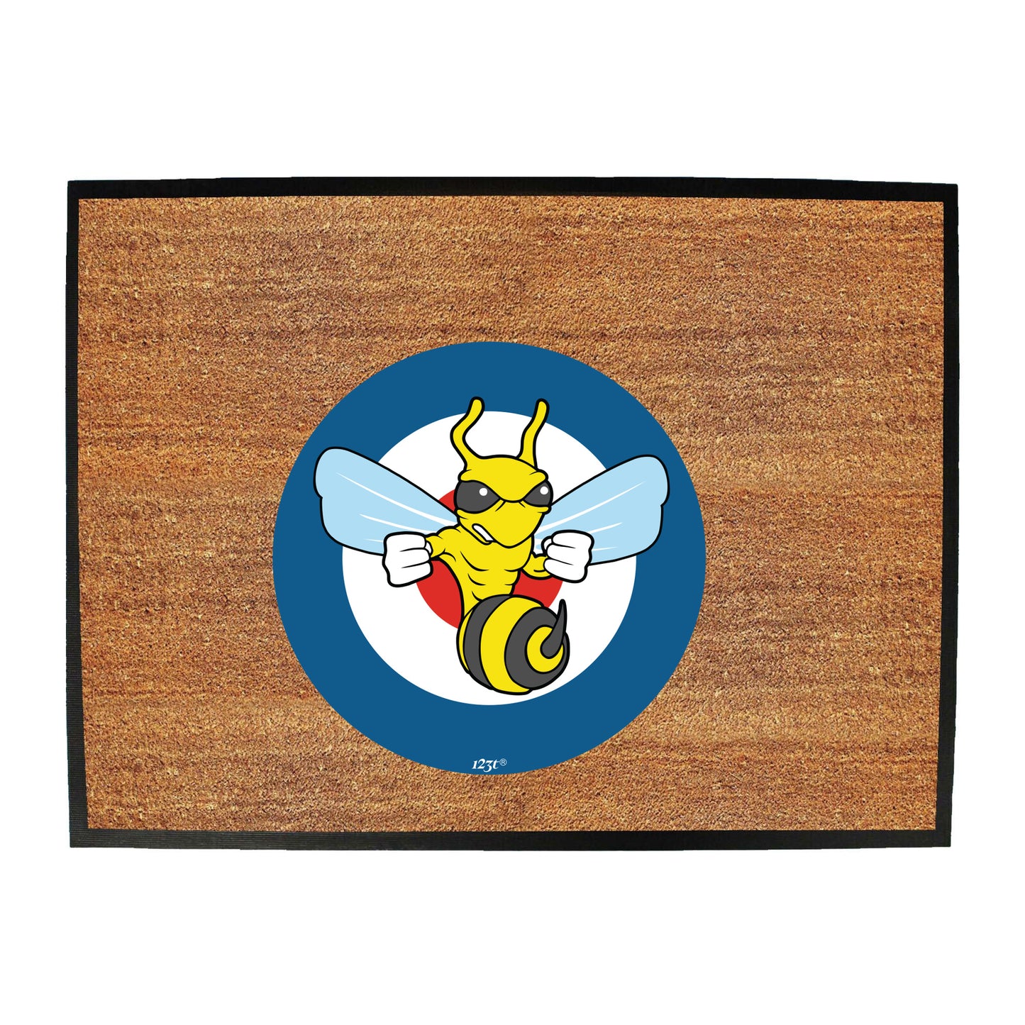 Target Fighting Wasp - Funny Novelty Doormat