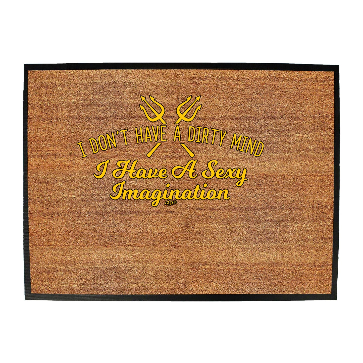 Dont Have A Dirty Mind - Funny Novelty Doormat