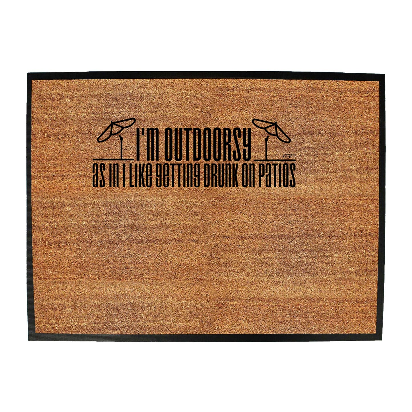 Im Outdoorsy - Funny Novelty Doormat