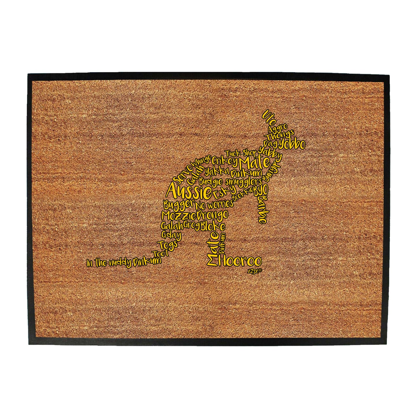 Kangaroo Slang - Funny Novelty Doormat