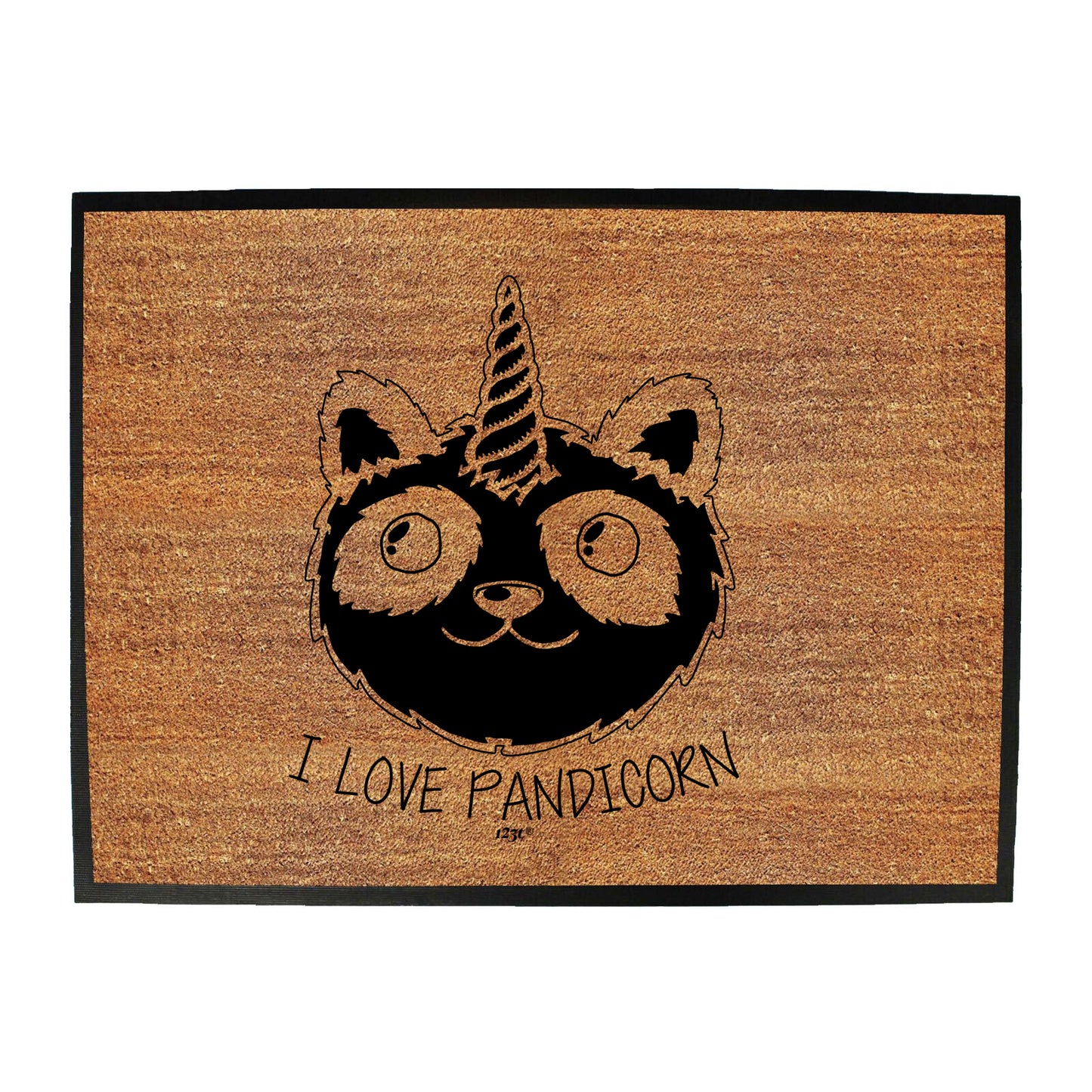 Love Pandicorn - Funny Novelty Doormat