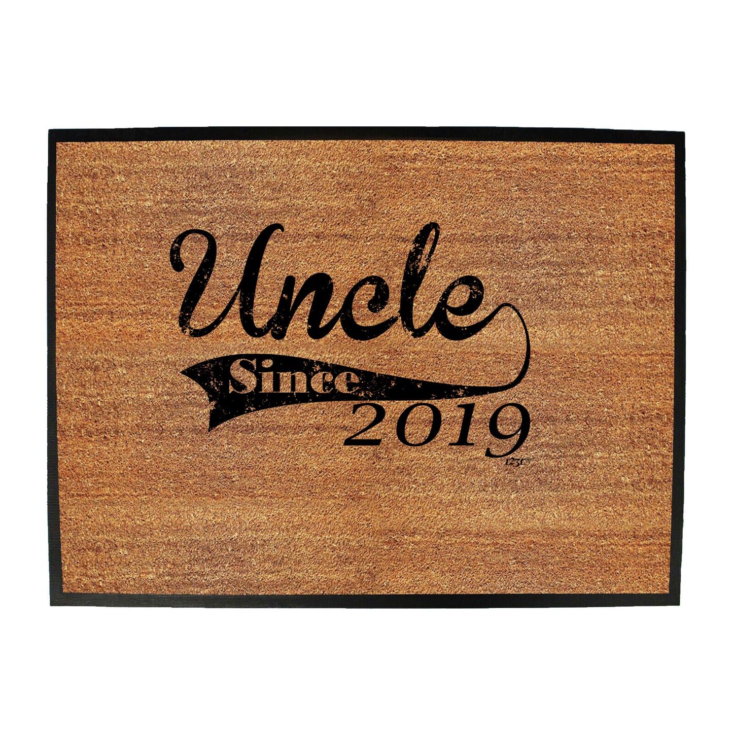 Uncle Since 2019 - Funny Novelty Doormat