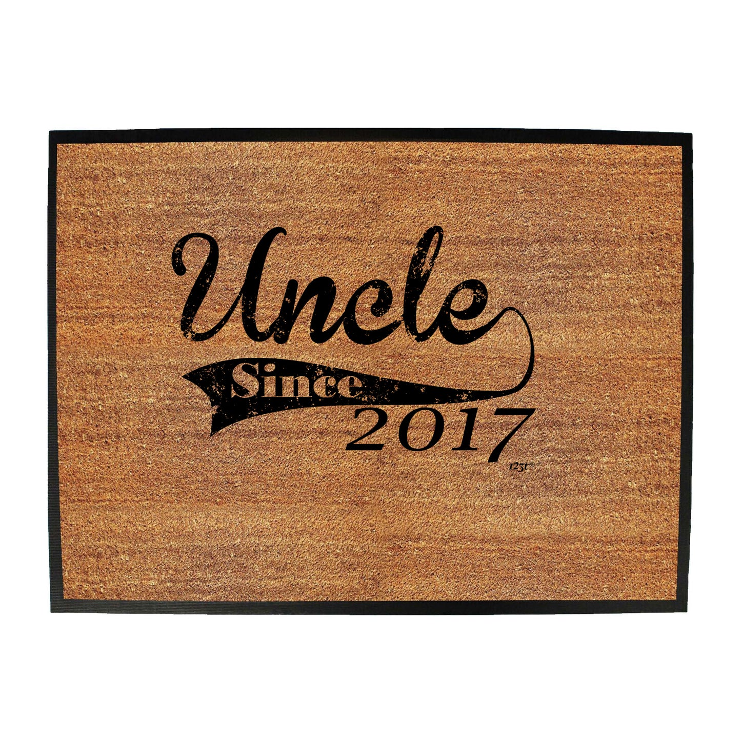 Uncle Since 2017 - Funny Novelty Doormat