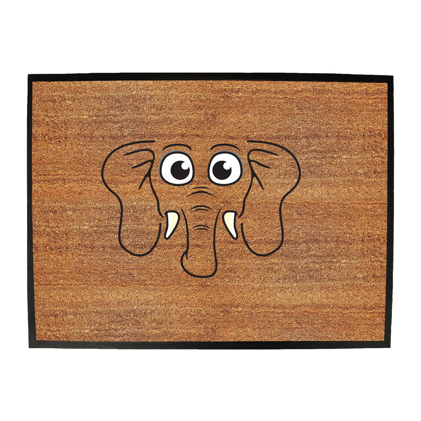 Elephant Animal Face Ani Mates - Funny Novelty Doormat