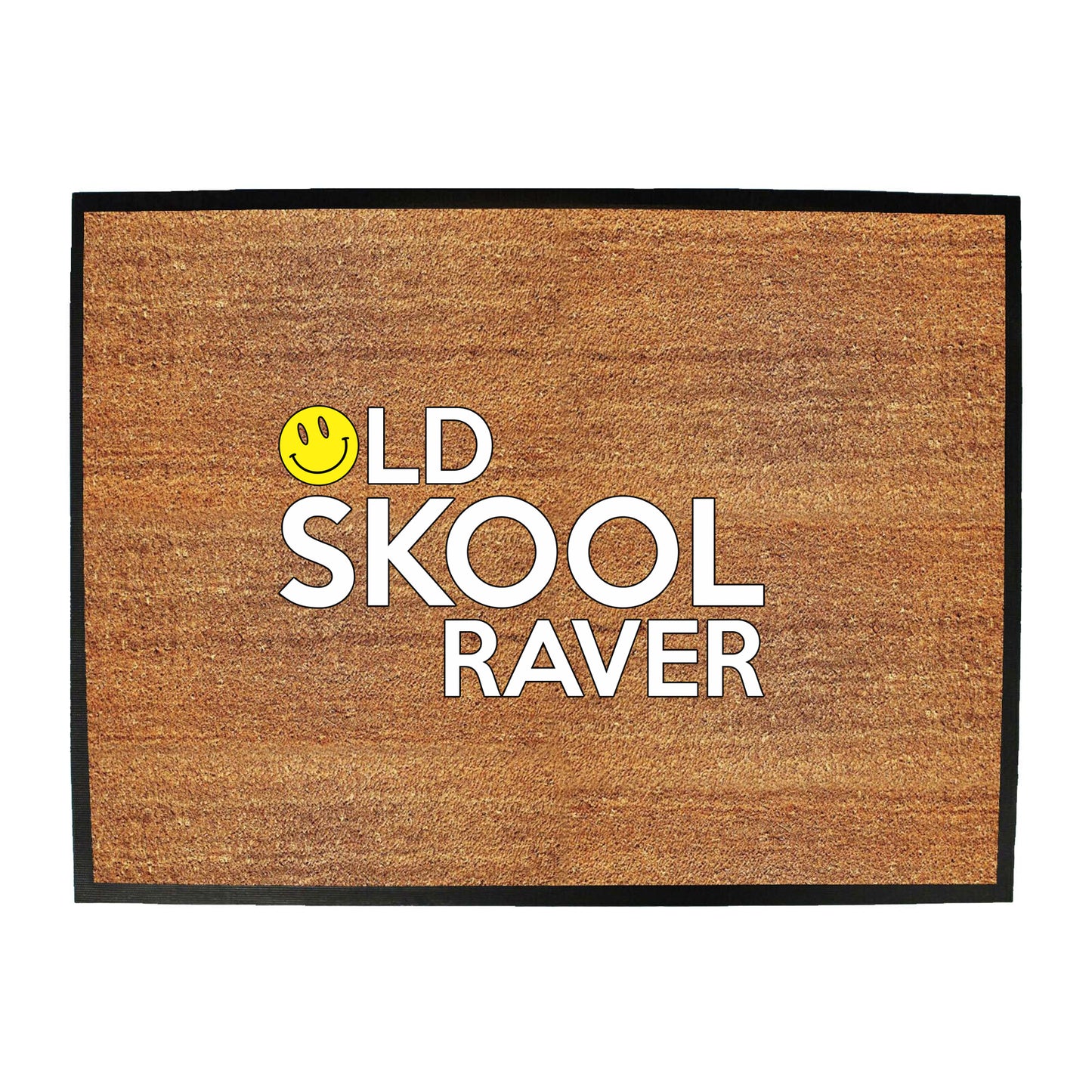 Old Skool Raver - Funny Novelty Doormat