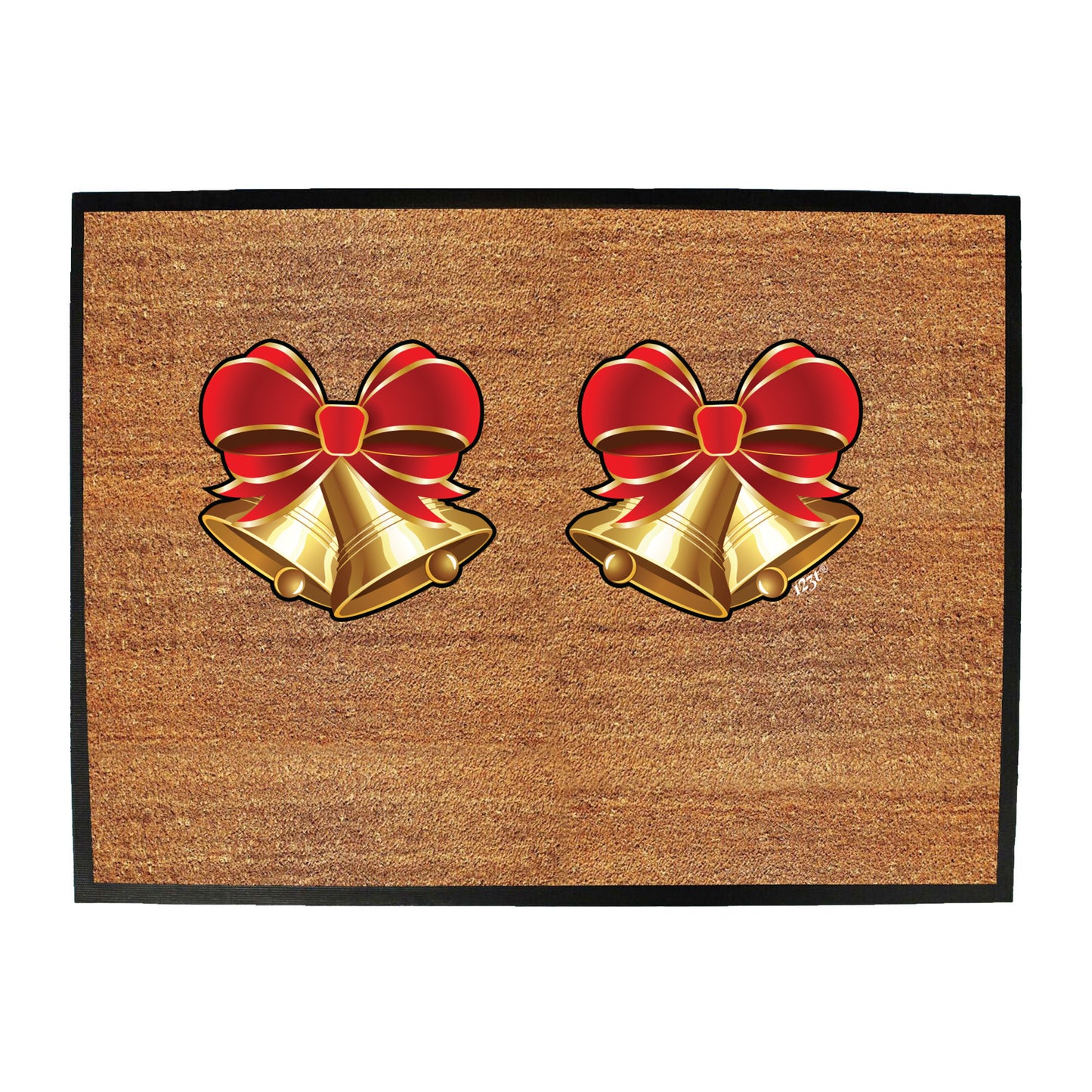 Bell Christmas B Bies - Funny Novelty Doormat