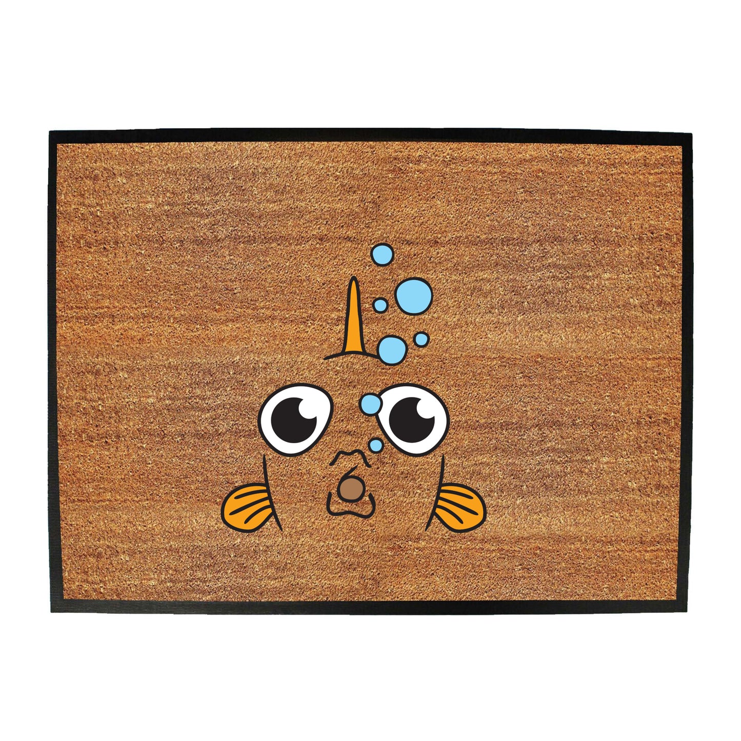 Goldfish Animal Face Ani Mates - Funny Novelty Doormat
