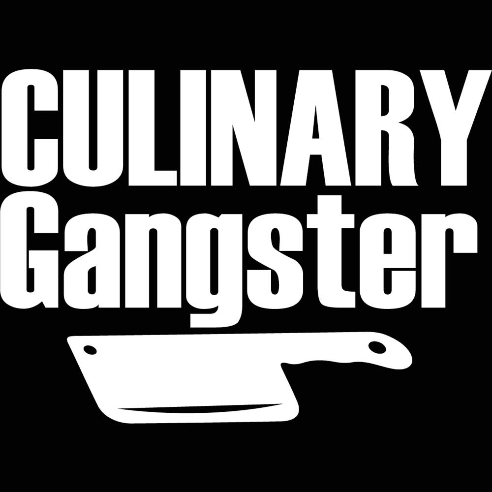 Culinary Gangster Knife V3 - Mens 123t Funny T-Shirt Tshirts