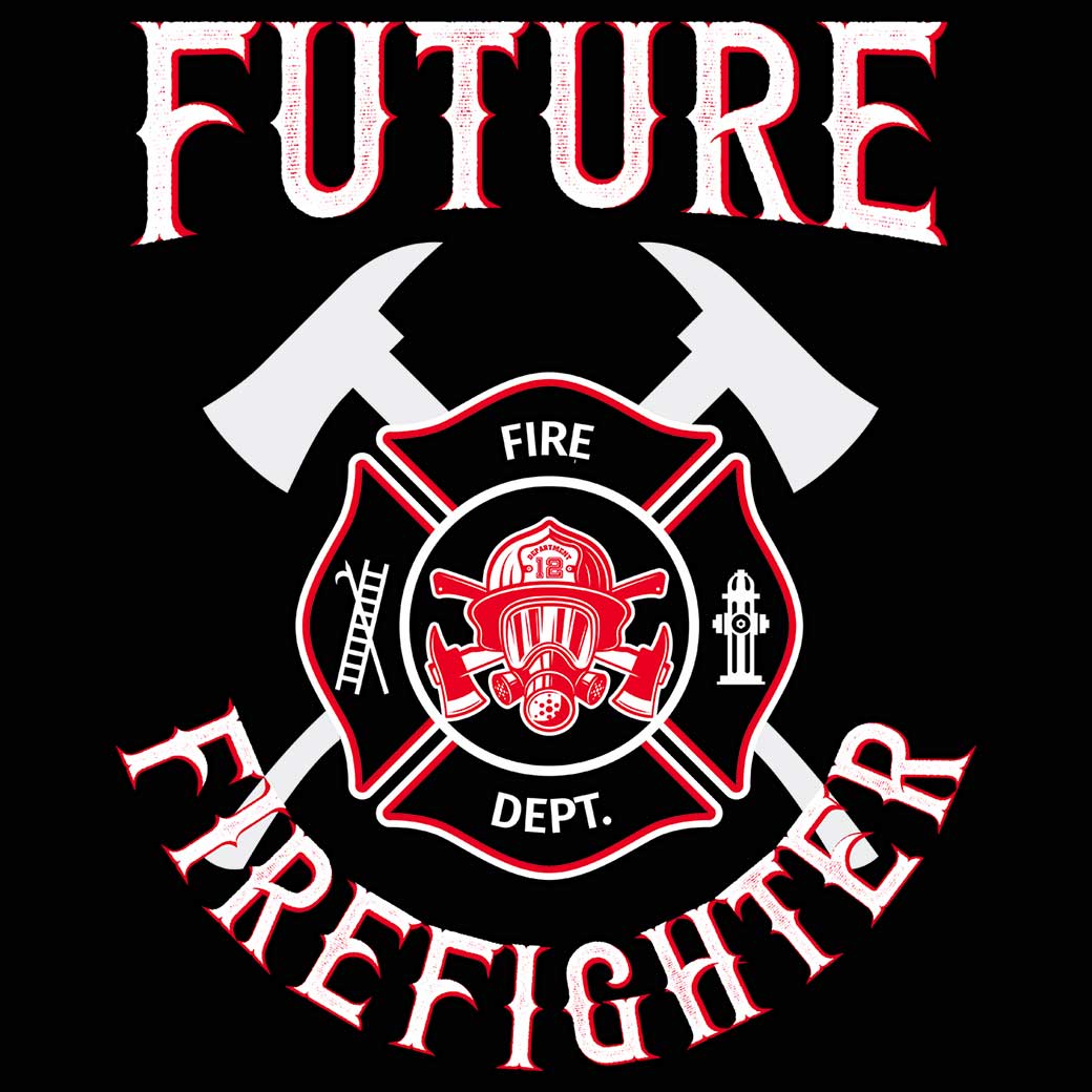 Future Firefighter - Mens 123t Funny T-Shirt Tshirts