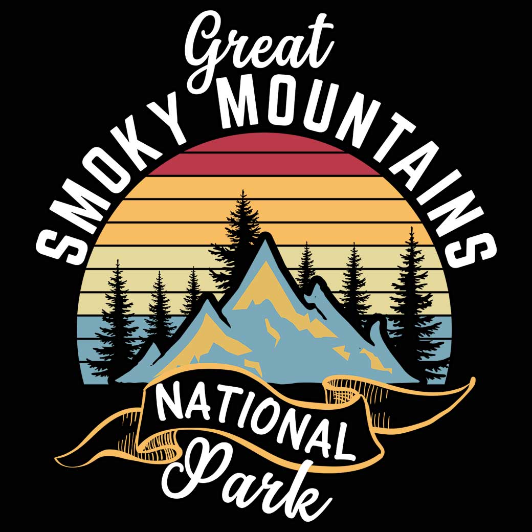 Great Smoky Mountains Hiking Climbing - Mens 123t Funny T-Shirt Tshirts