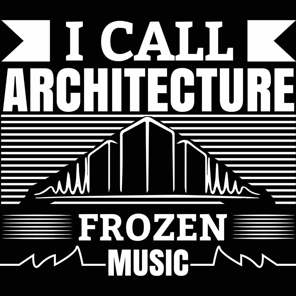 I Call Architecture Frozen Music Architect - Mens 123t Funny T-Shirt Tshirts