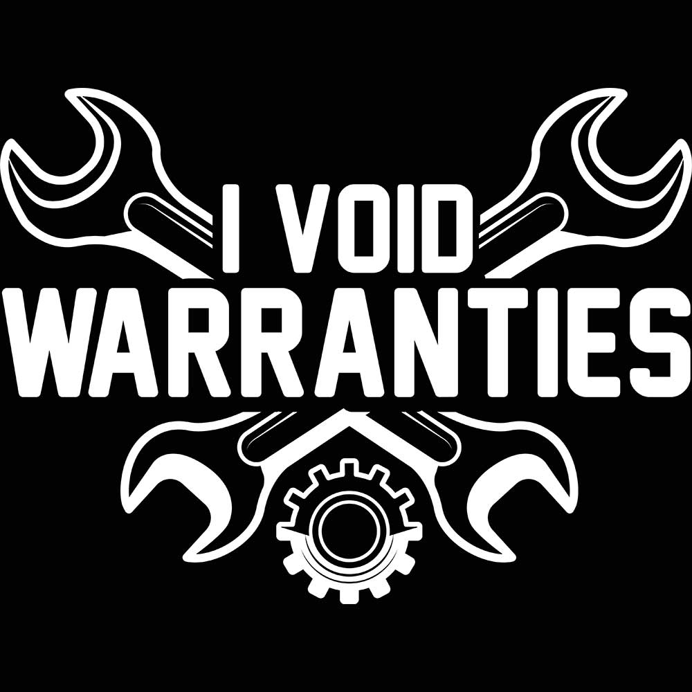 I Void Warranties Mechanic Engineer Garage Tinkerer - Mens 123t Funny T-Shirt Tshirts