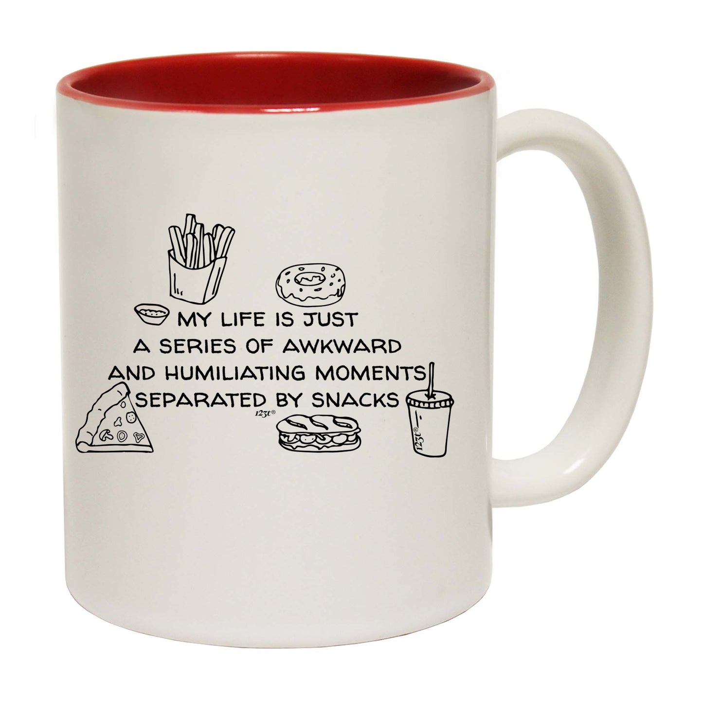 My Life Is Just A Series Of Awkward And Humiliating Snacks - Funny Coffee Mug