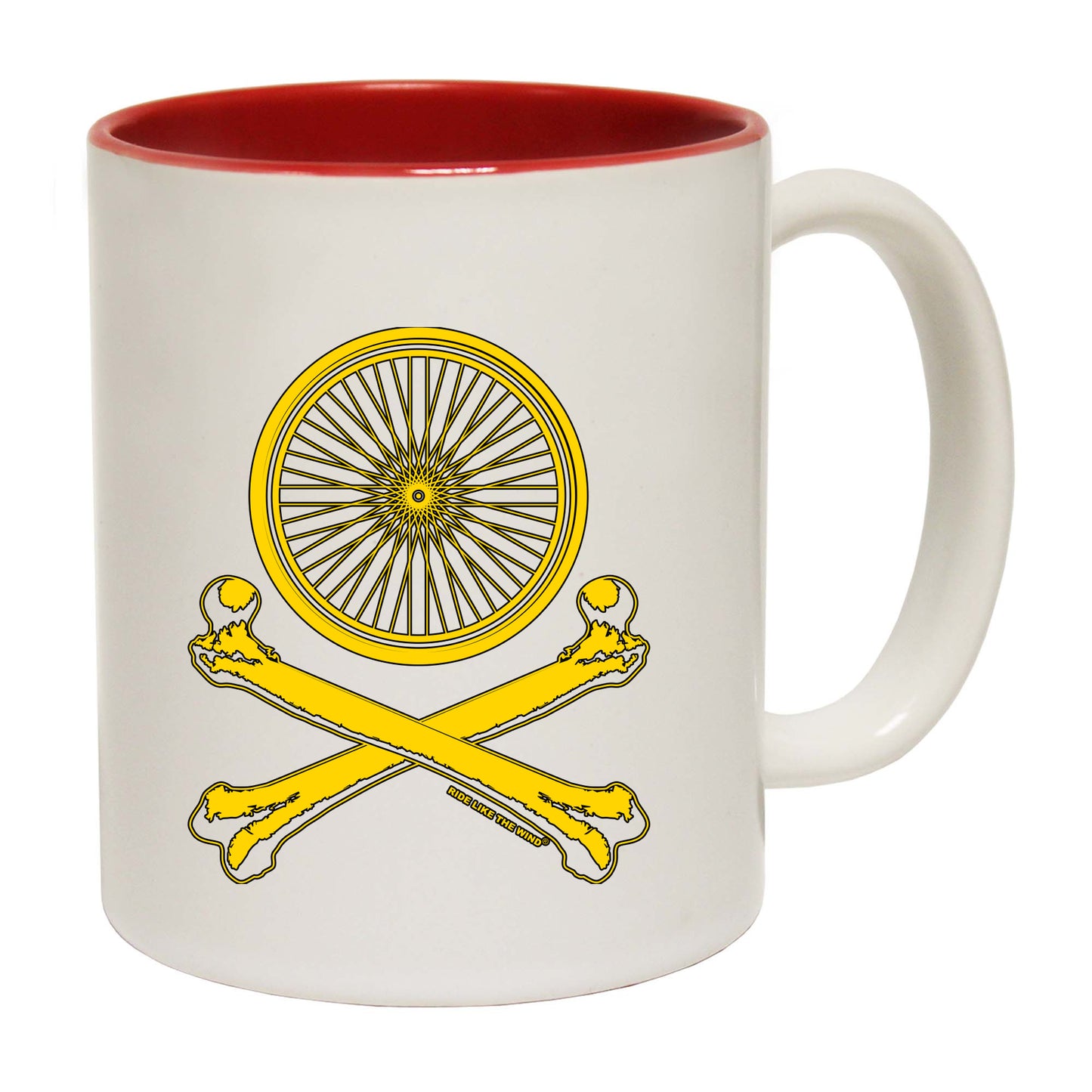 Rltw Wheel Crossbones - Funny Coffee Mug