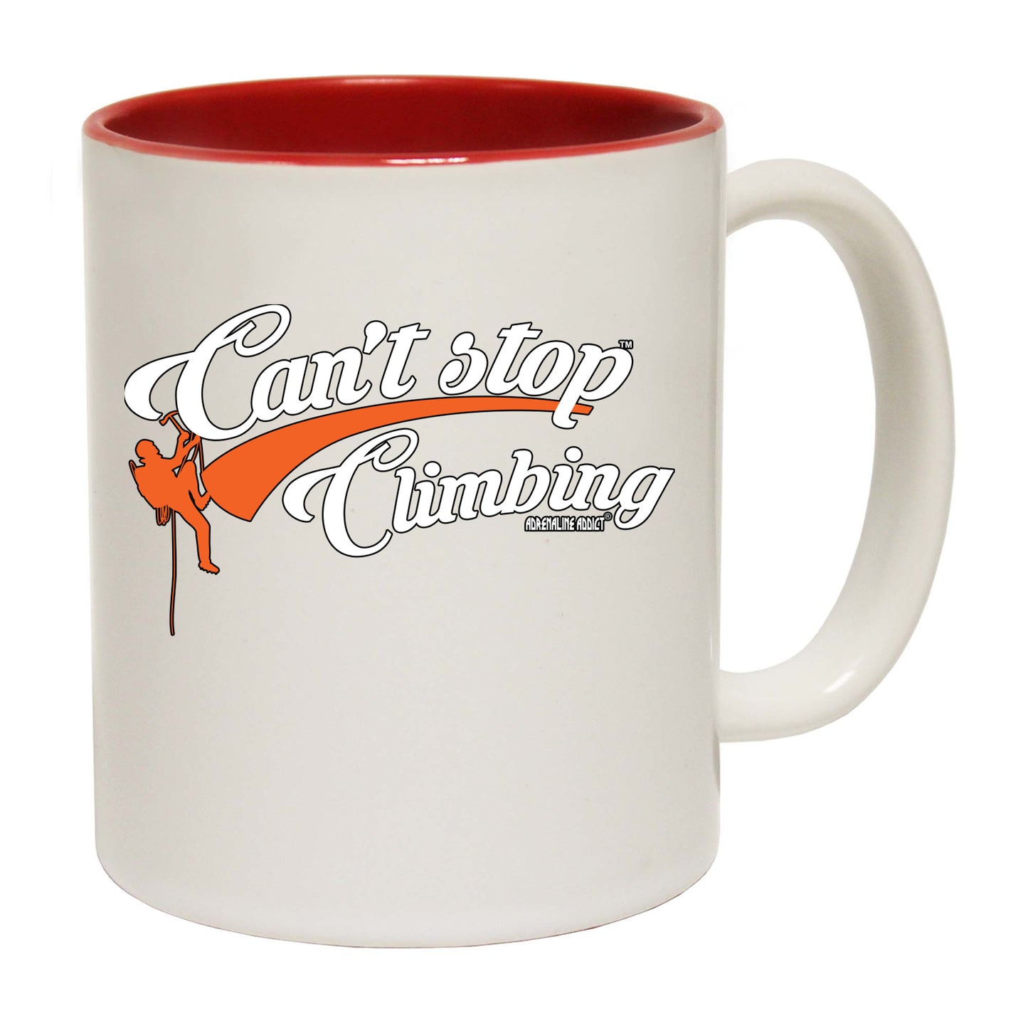Aa Cant Stop Climbing - Funny Coffee Mug