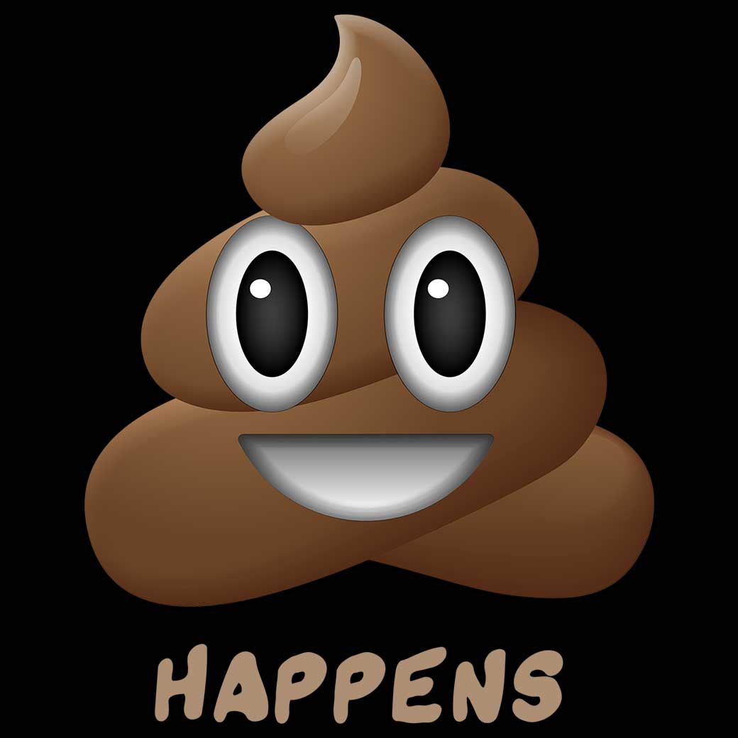 Poop Icon Shit - Mens 123t Funny T-Shirt Tshirts