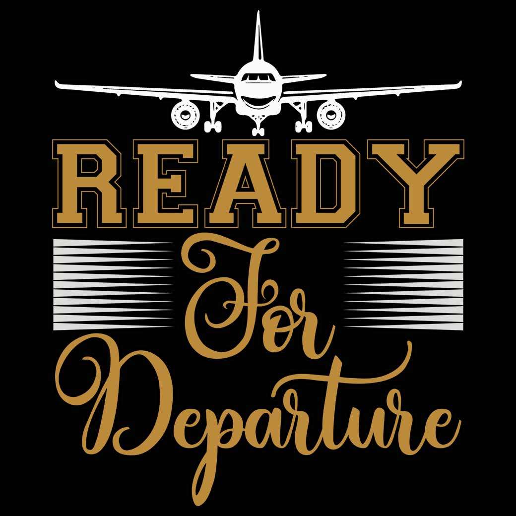 Ready For Departure Aviation Pilot - Mens 123t Funny T-Shirt Tshirts