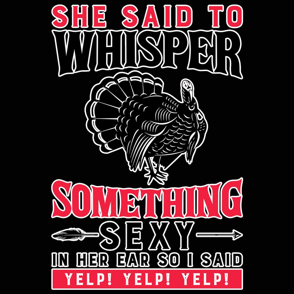 She Said To Whisper Something Sexy - Mens 123t Funny T-Shirt Tshirts