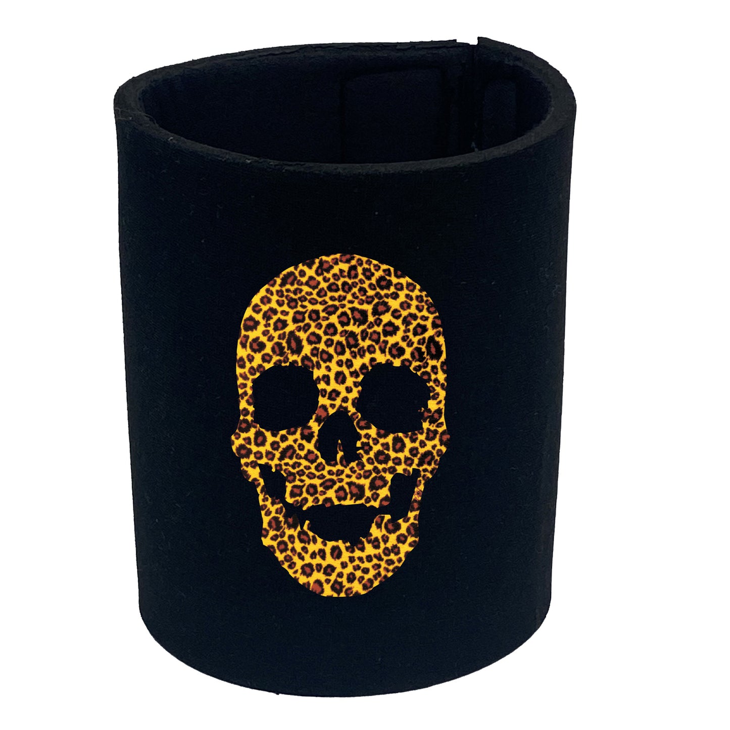 Leopard Skull - Funny Stubby Holder