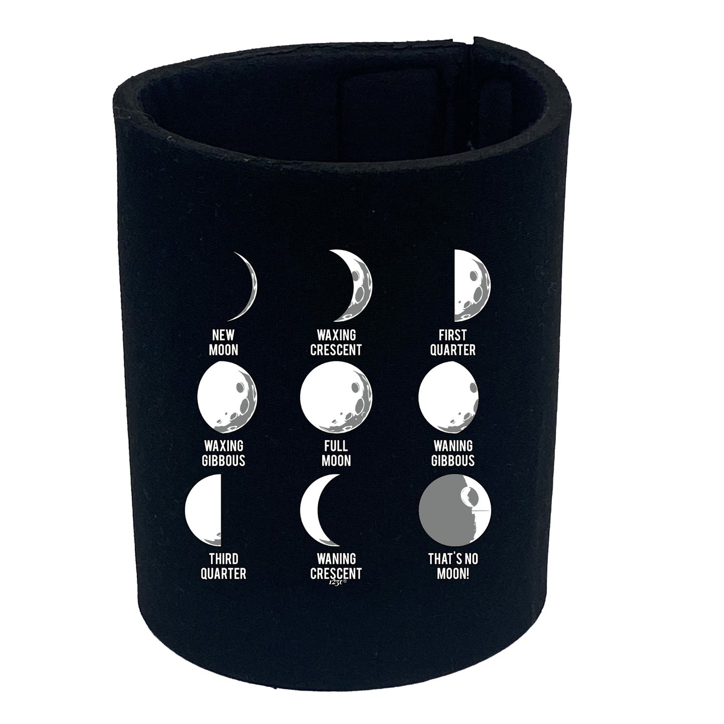 Moon Phases Thats No Moon - Funny Stubby Holder