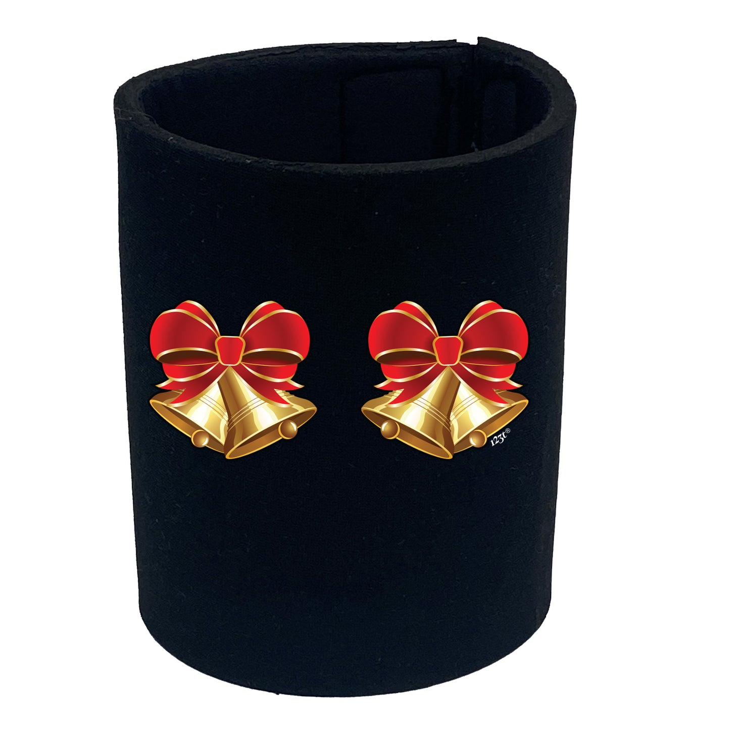 Bell Christmas B Bies - Funny Stubby Holder
