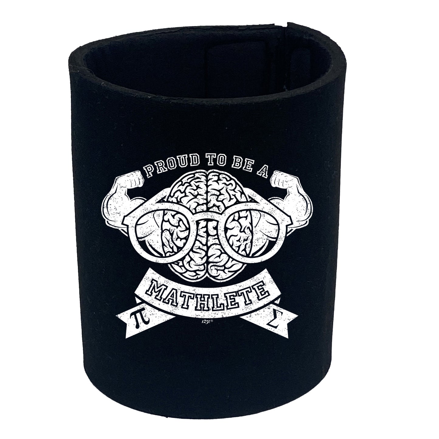 Proud To Be A Mathlete - Funny Stubby Holder