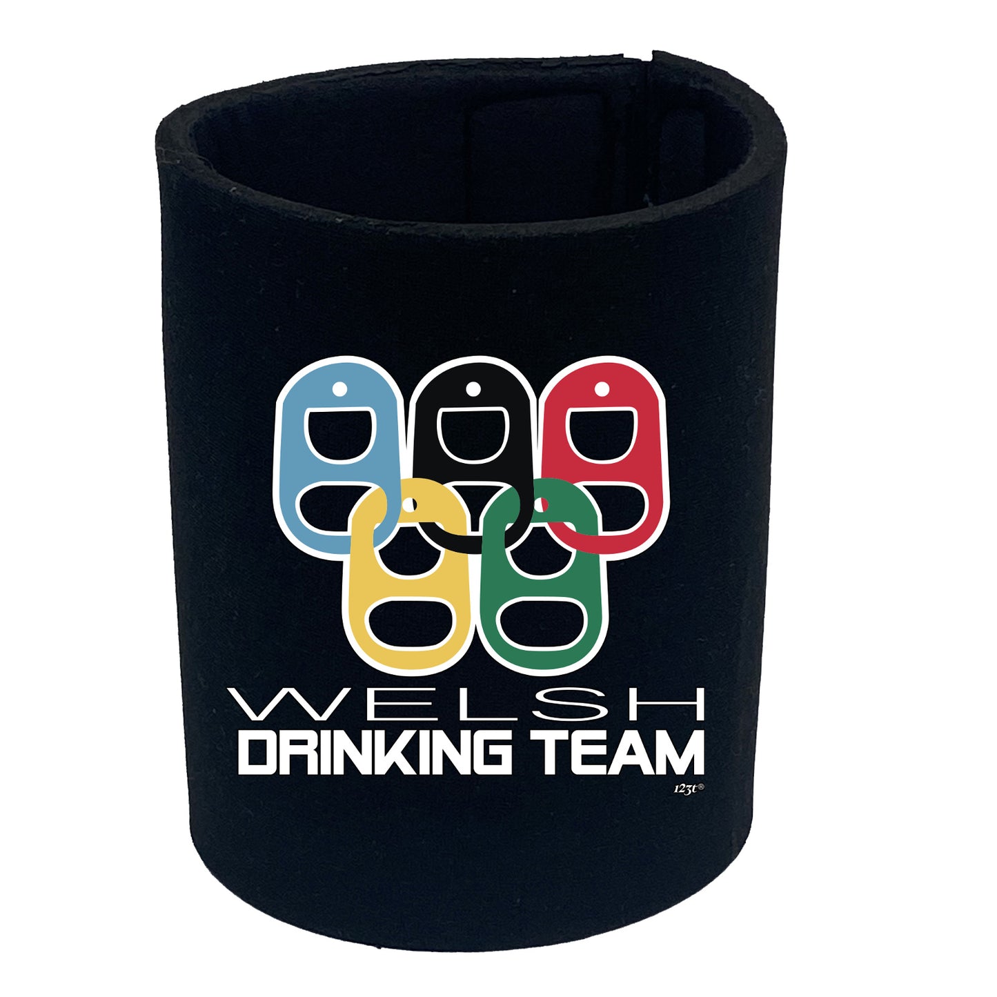 Welsh Drinking Team Rings - Funny Stubby Holder
